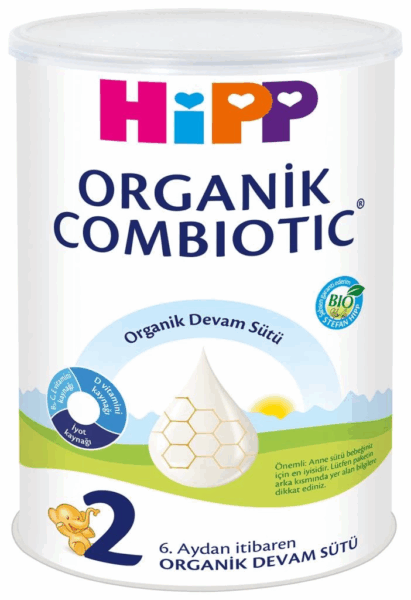 p 2 Organik Combiotic Bebek Sütü 350 Gr