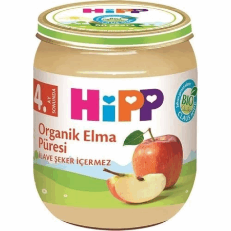 Çocuk  p Organik Elma Püresi 125 Gr