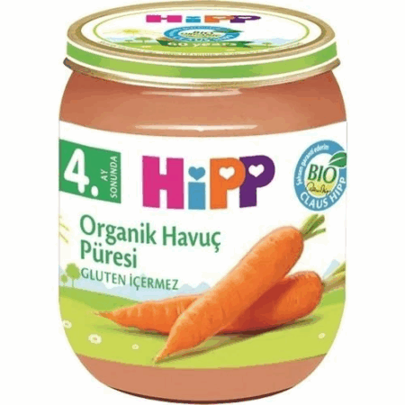 Çocuk p Organik Havuç Püresi 125 Gr