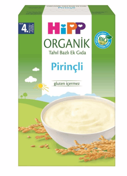 Çocuk  p Organik Pirinçli Tahıl Bazlı Ek Gıda 200 Gr