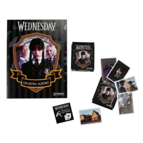 Wednesday Çıkartma Albümü Koleksiyonluk Eğlenceli Sticker Kitabı