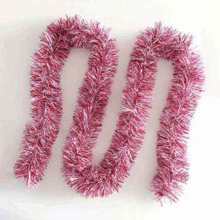 Çocuk Parti İçin Sim Süs 2 Metre Uzunluk 6 cm Genişlik Pembe Renk İthal