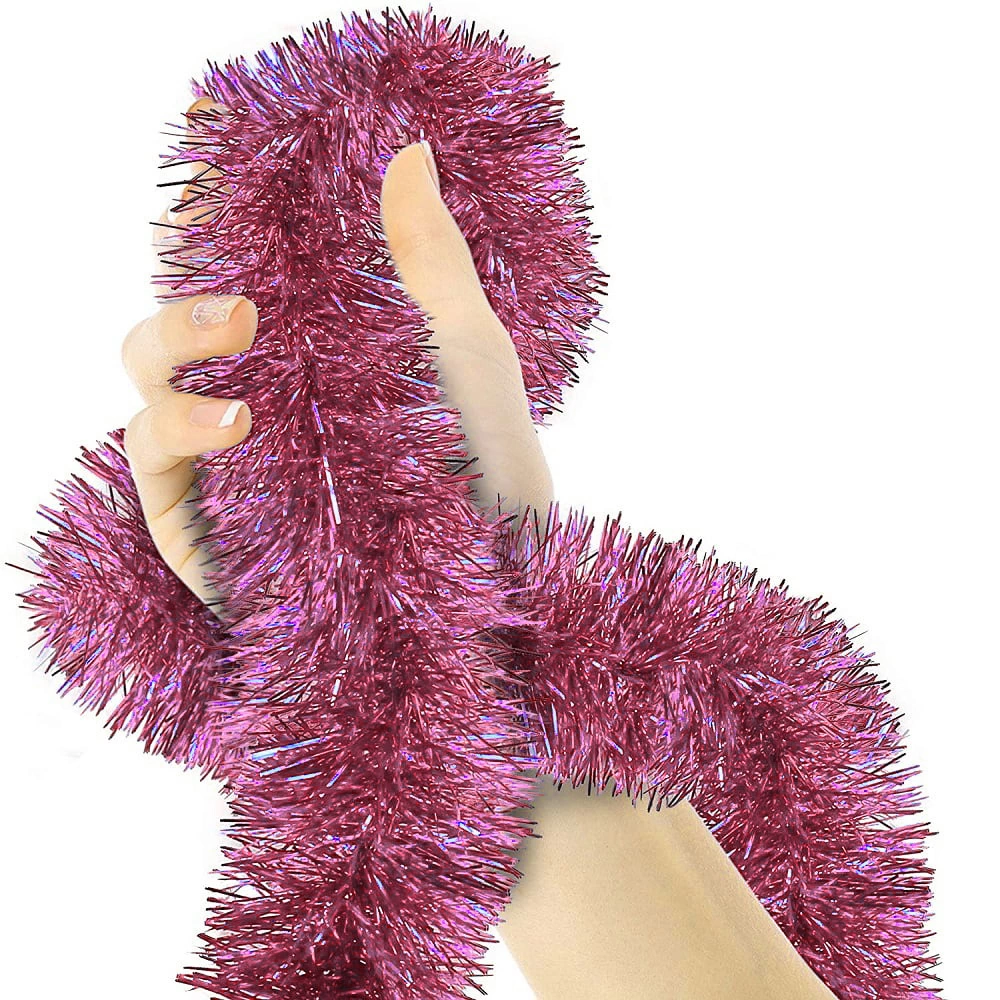 Çocuk Parti İçin Sim Süs 2 Metre Uzunluk 6 cm Genişlik Pembe Renk İthal - Görsel 2