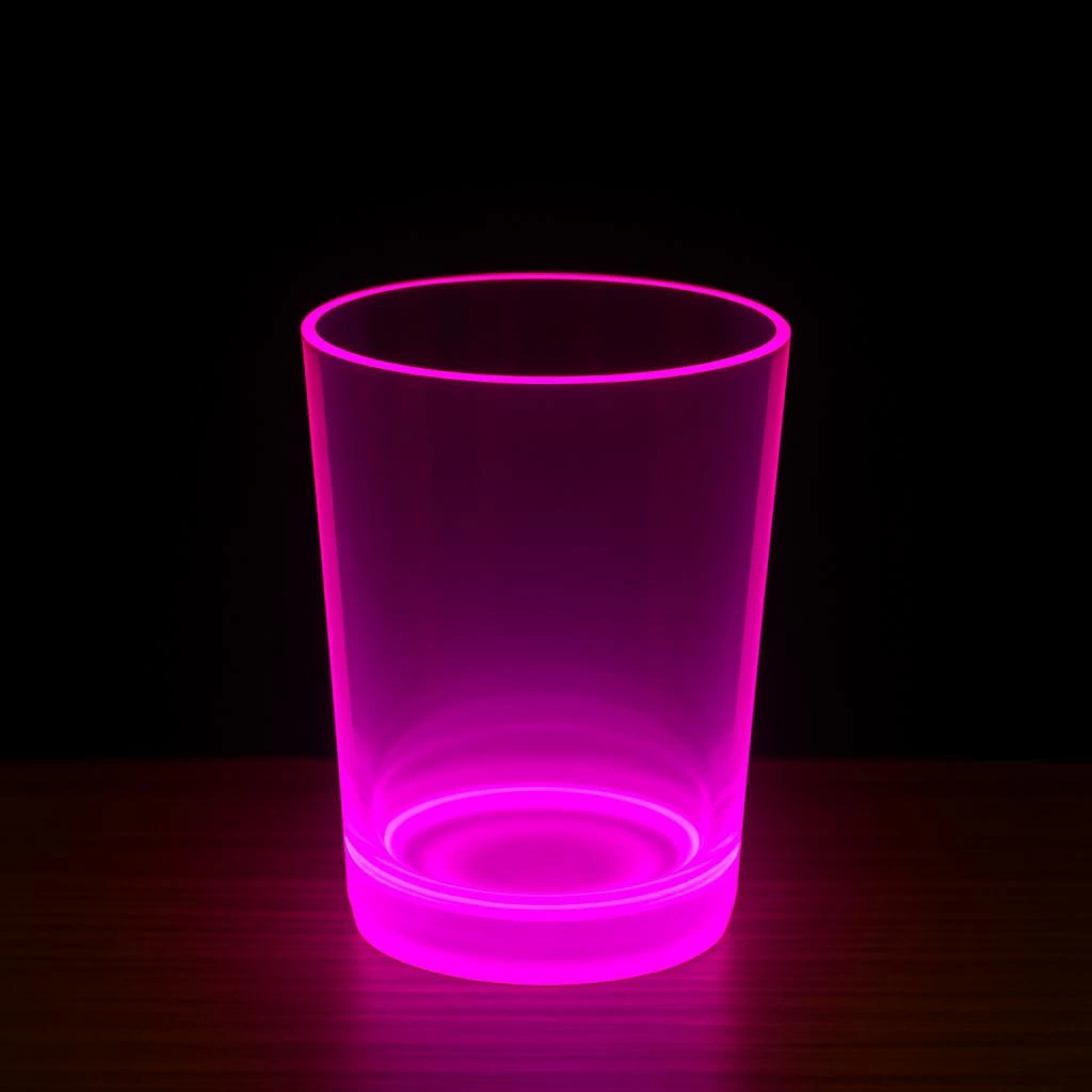 Eğitici Çocuk PartyGlow Neon Pembe Bardak 8.5 x 10.5 cm - Görsel 2