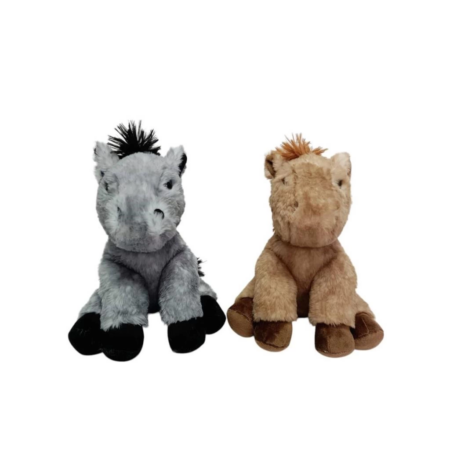 Eğitici Oyuncak  PB31558-23 Peluş Oturan At 23 cm