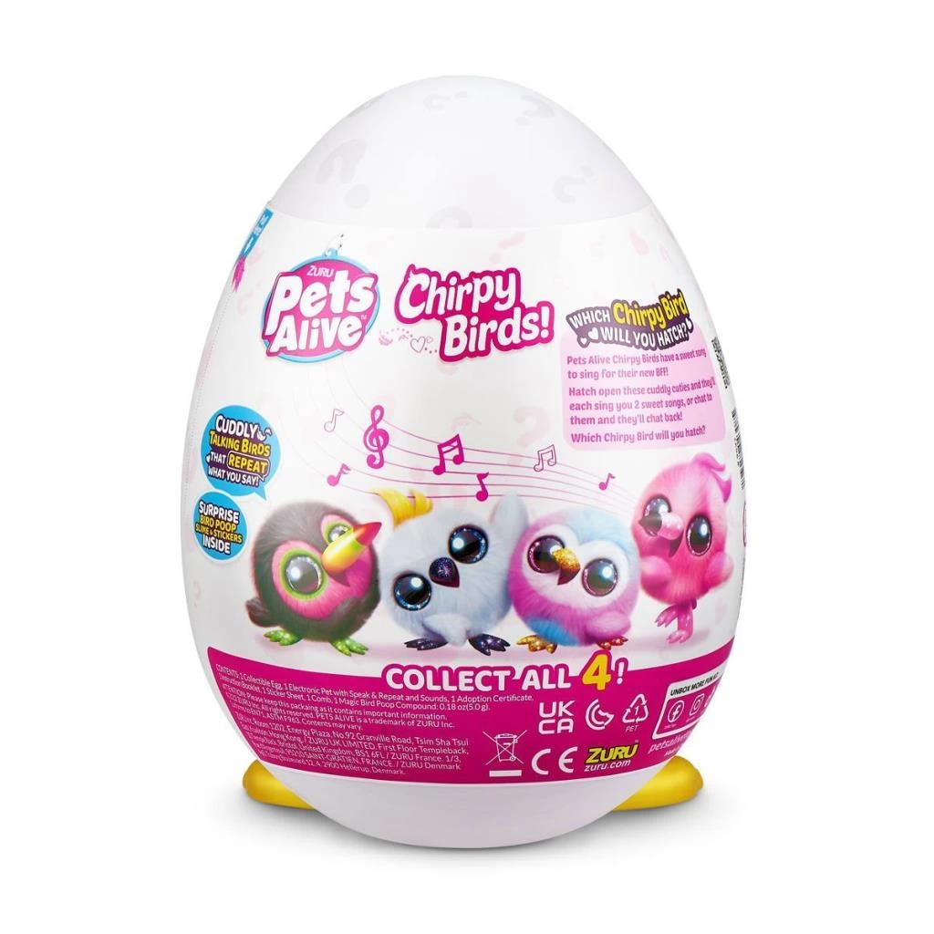 Cıvıl Cıvıl Kuş Ses Kaydeden ve Tekrar Eden Hareketli Oyuncak - Görsel 2