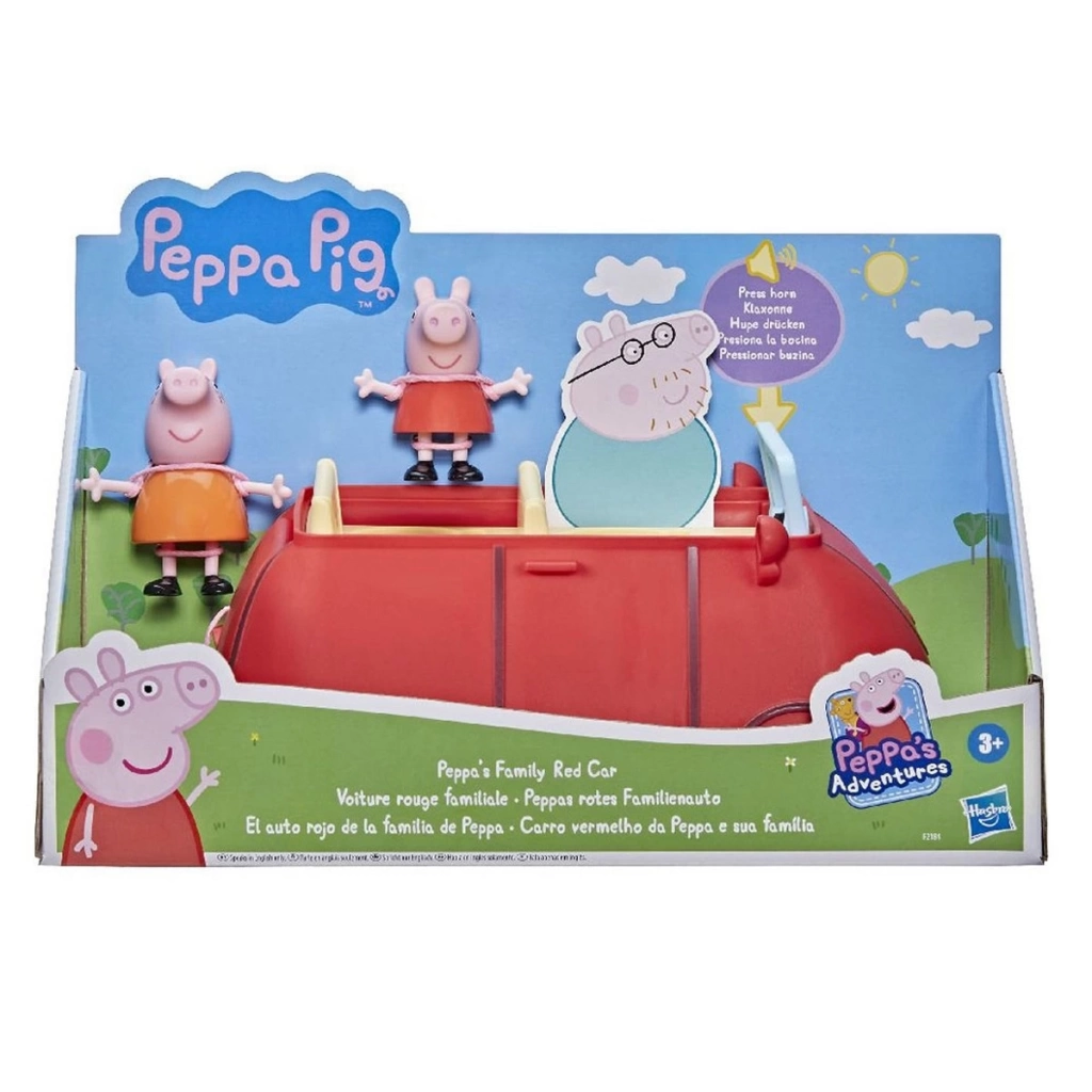 Peppa Pig Kırmızı Aile Aracı ile Çocuklara Ailece Hikaye Kurma Eğlencesi - Görsel 4