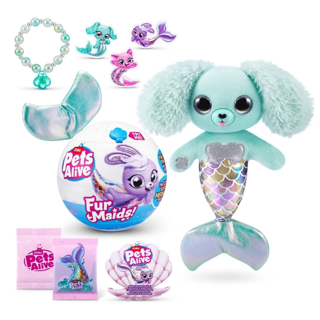 Şarkılı ve Melodili Furmaids Hareketli Eğlenceli Deniz Kızı Oyuncak - Görsel 2