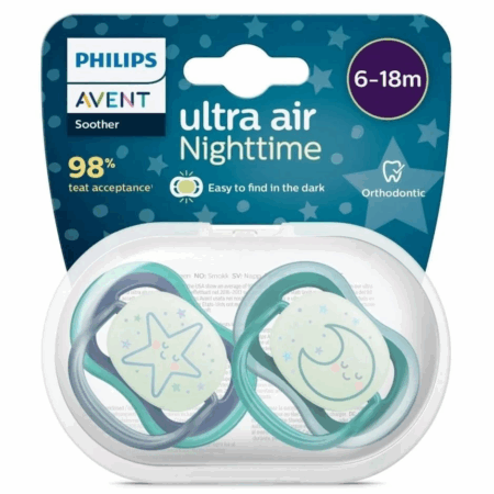Çocuk Philips Avent Ultra Air Gece Emzik 6-18 Ay Erkek