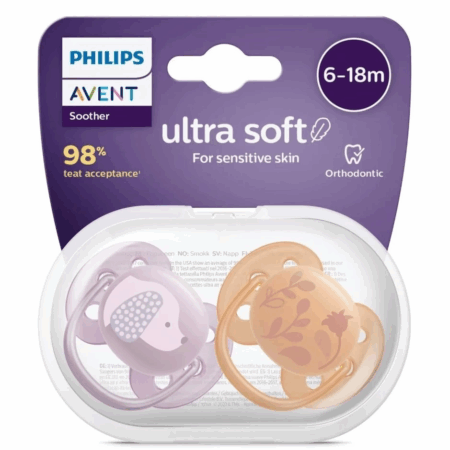 Çocuk Philips Avent Ultra Yumuşak Emzik 6-18 Ay Kız