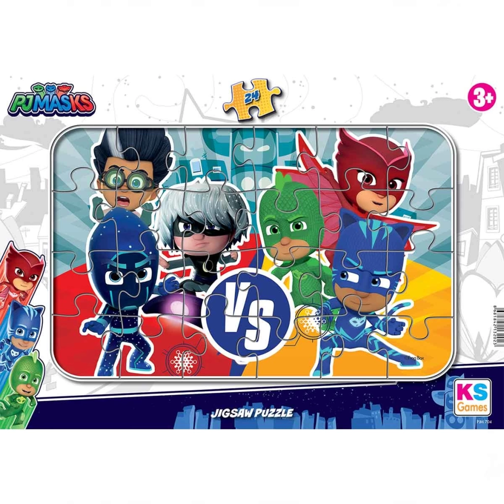 Pijamaskeliler 24 Parça Frame Puzzle - Görsel 2