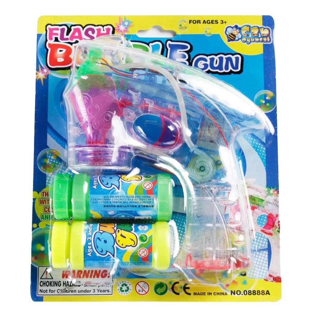 Çocuk Pilli-Işıklı Köpük Tabancası - Görsel 2