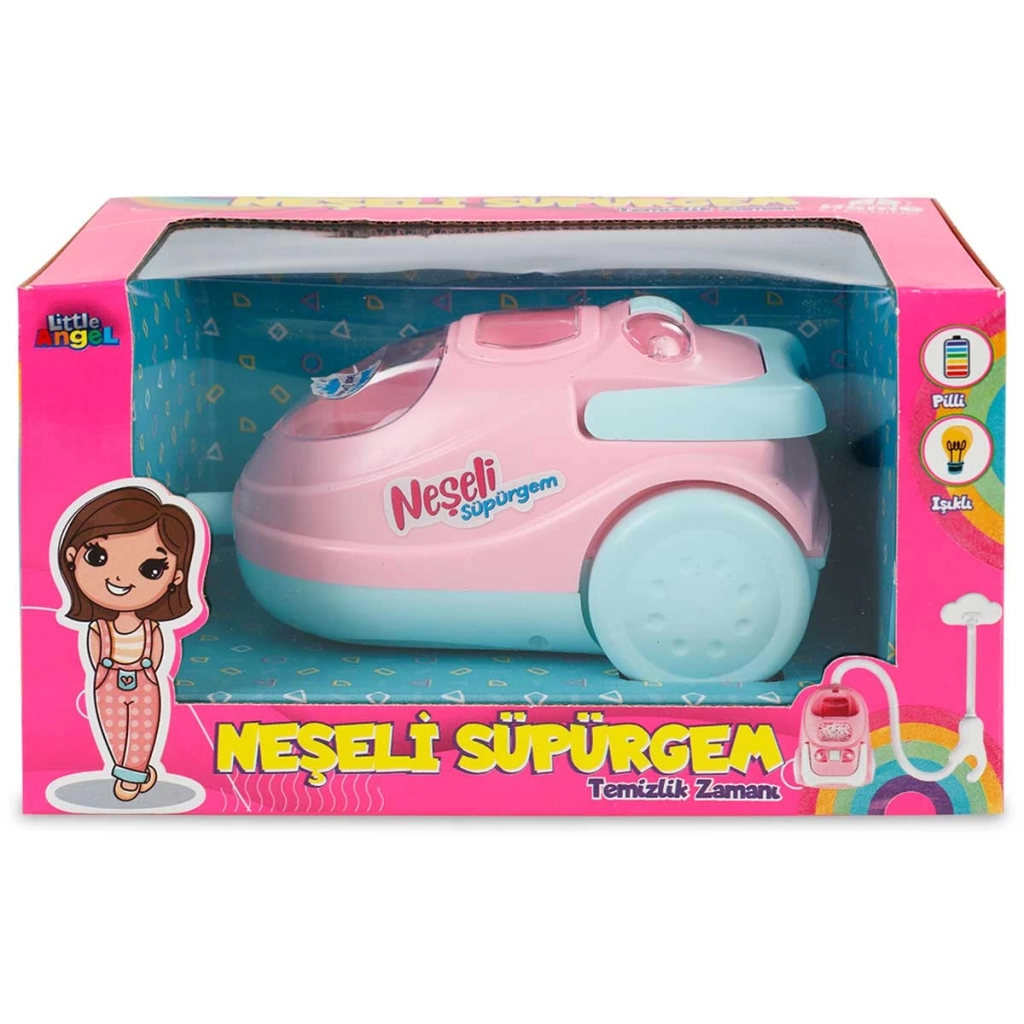 Pilli Neşeli Süpürgem 14 cm. - Görsel 5