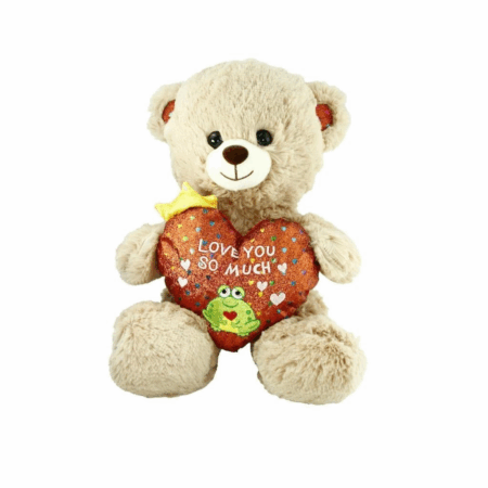 Çocuk PJH2323 Peluş Kalpli Ayı Love You 30 cm