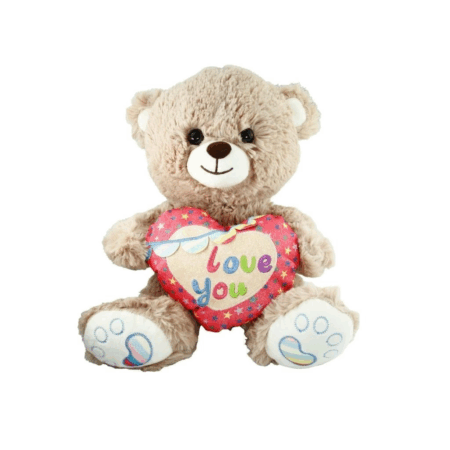 Çocuk PJH2324  Peluş Kalpli Ayı Love You 30 cm -Vardem
