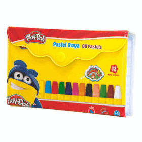 Play-Doh Pastel Boya Çantalı 12 Renk