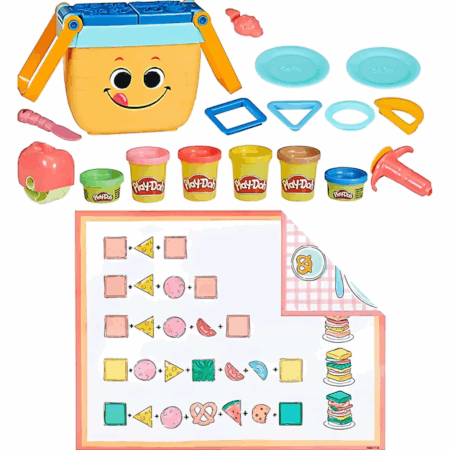 Çocuk Play-Doh Piknik Şekilleri Başlangıç Seti