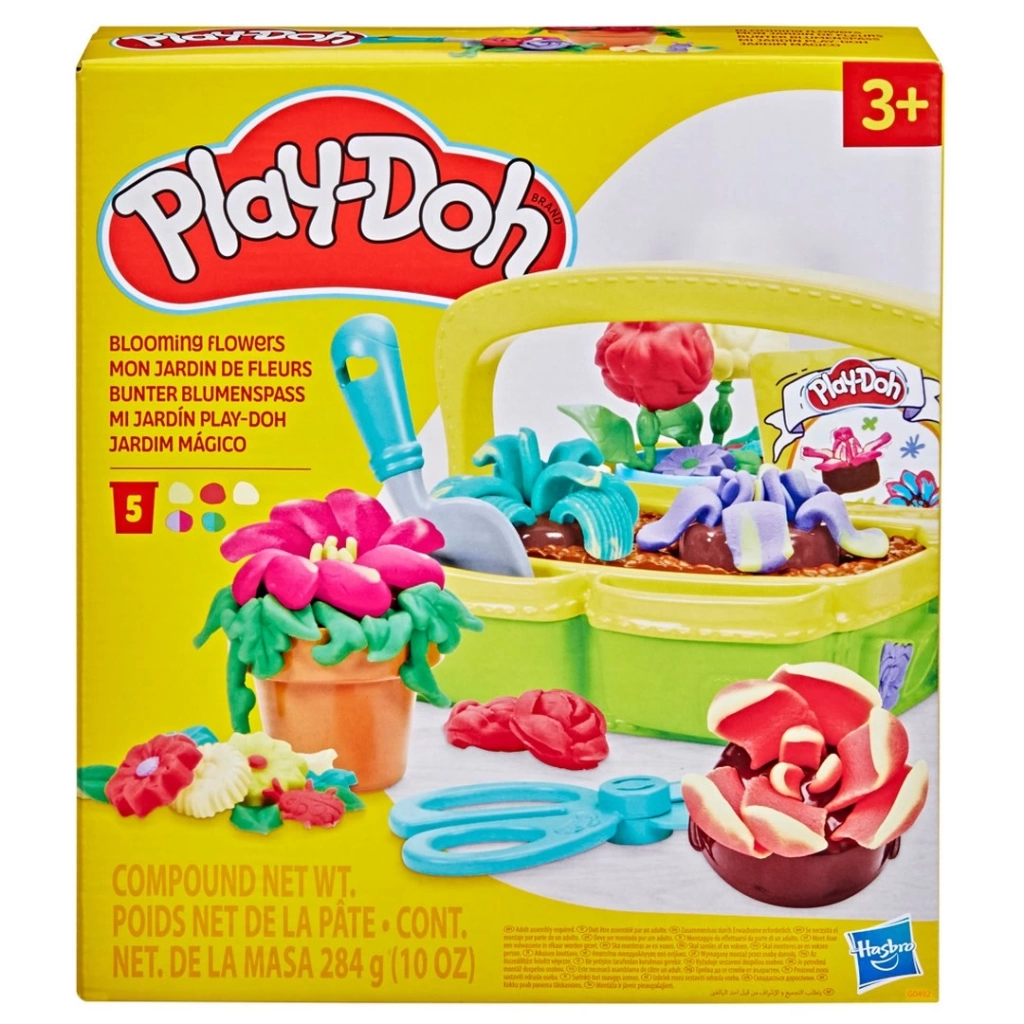 Play-Doh Renkli Çiçekler Botanik Seti ile Doğayı Keşfeden Yaratıcı Aktiviteler - Görsel 2