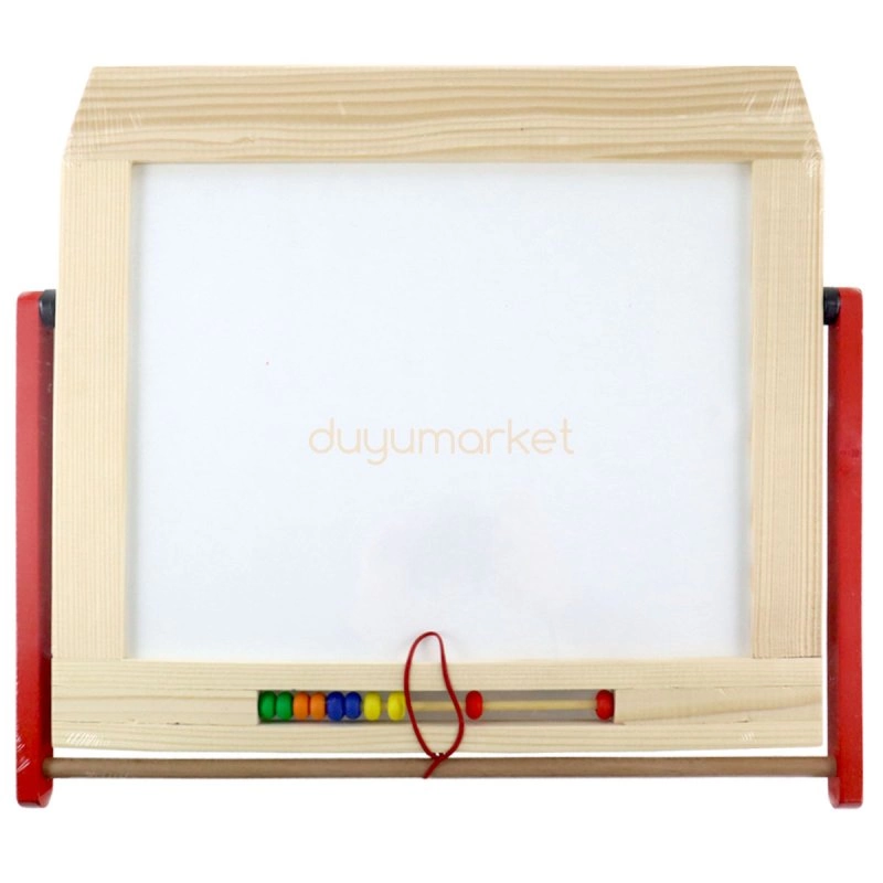 Eğitici Oyuncak PlayWood Ahşap Masa Üstü Yazı Tahtası 385 - Görsel 4