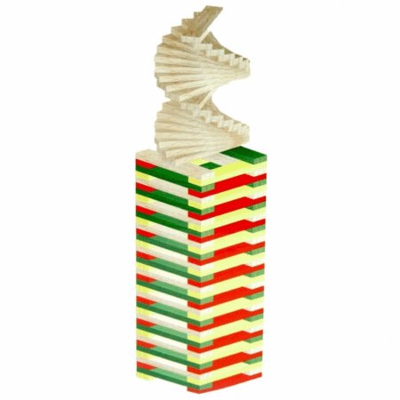 Çocuk Playwood Eğitici Sihirli Bloklar 100 Parça