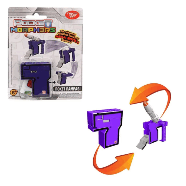 Çocuk PM/6888 Pocket Morphers Dönüşebilen Numaralar / Tekli satılır - Görsel 4