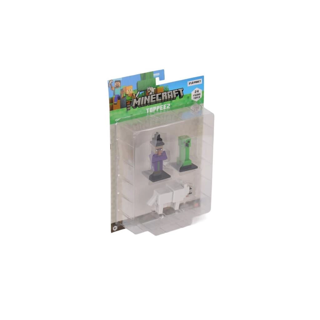 Eğitici Çocuk PMI MC2020 Minecraft 3D Figür Toppeez 3lü Set - Görsel 2