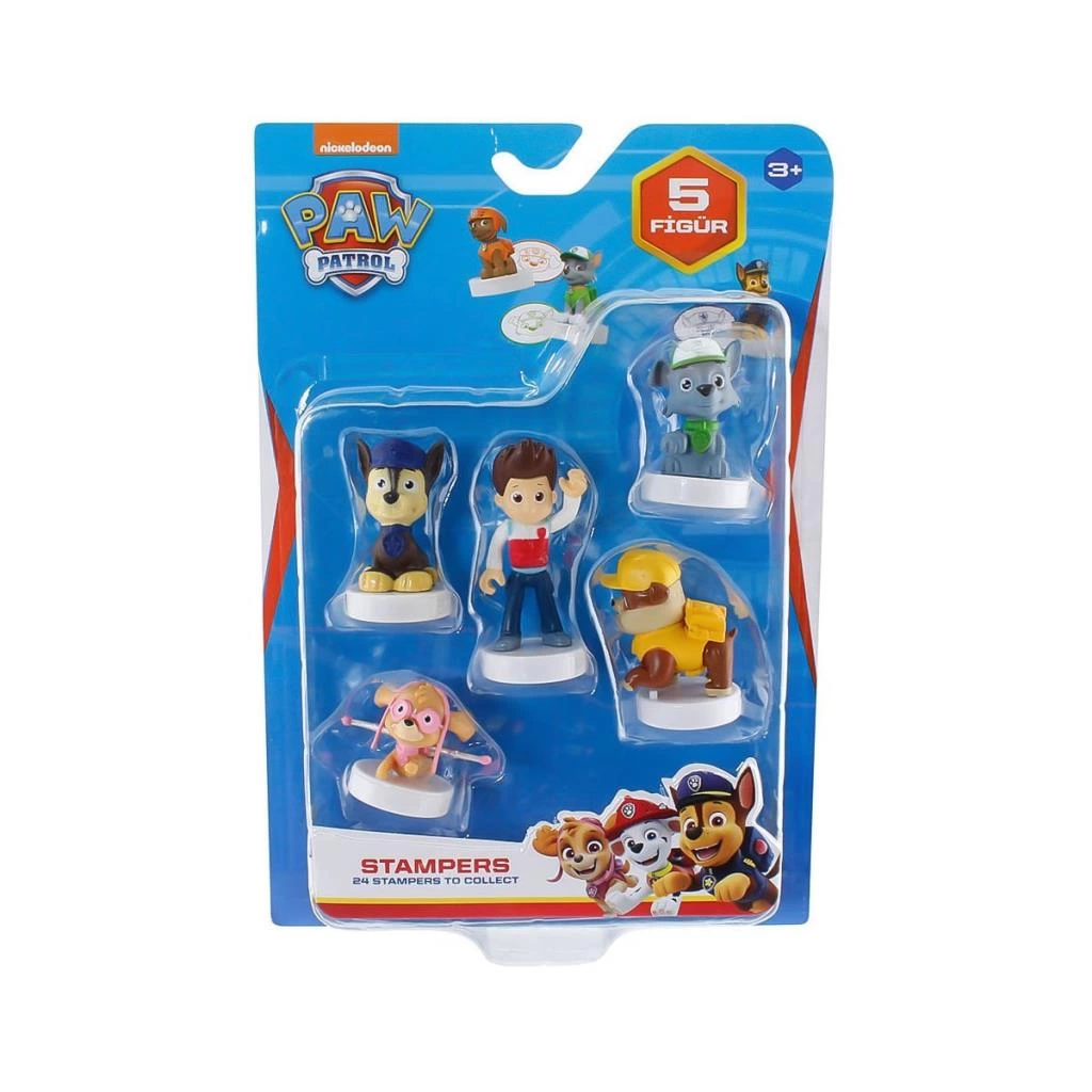 PMI PAW5040 Paw Patrol Stampers 5'li Figür Seti -Necotoys - Görsel 3