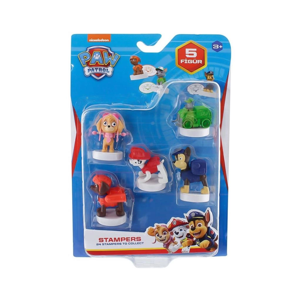 PMI PAW5040 Paw Patrol Stampers 5'li Figür Seti -Necotoys - Görsel 4