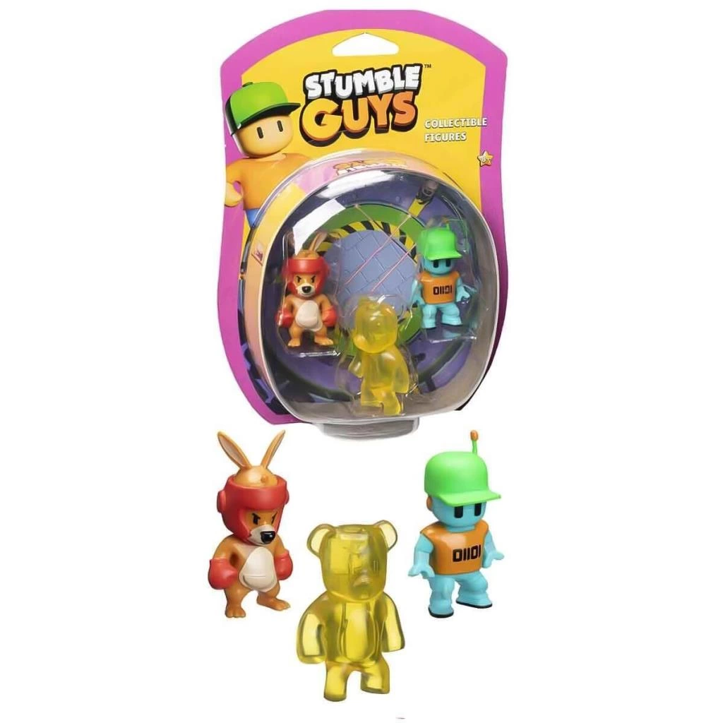 Stumble Guys 3’lü Figür Seti Eğlenceli Oyuncak - Görsel 3