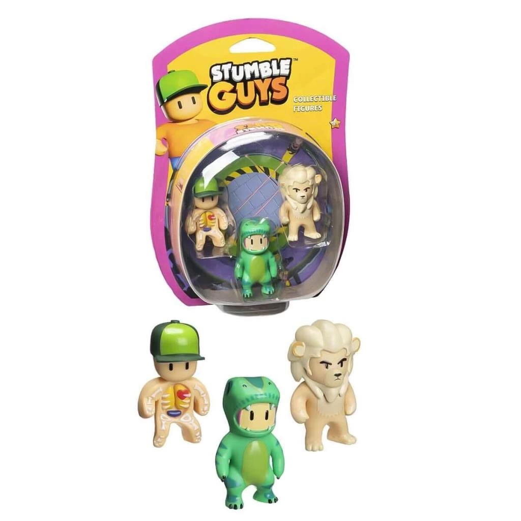 Stumble Guys 3’lü Figür Seti Eğlenceli Oyuncak - Görsel 4