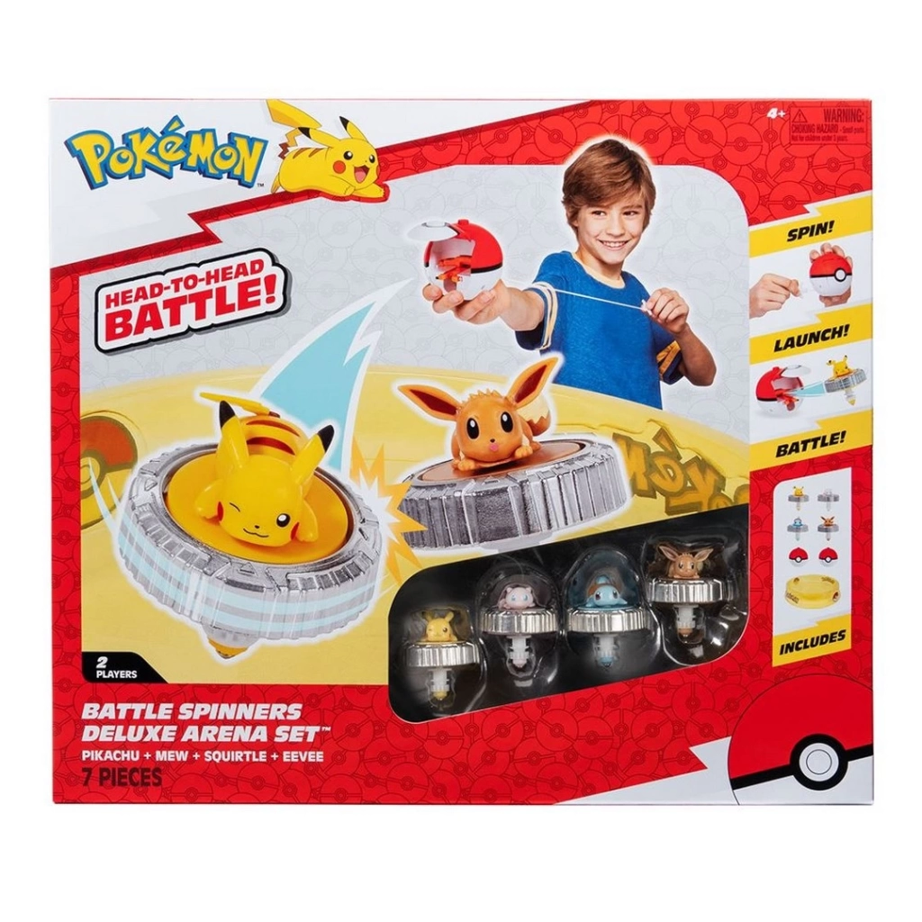 Eğitici Oyuncak Pokemon Battle Spinner Deluxe Arena Set - Görsel 4