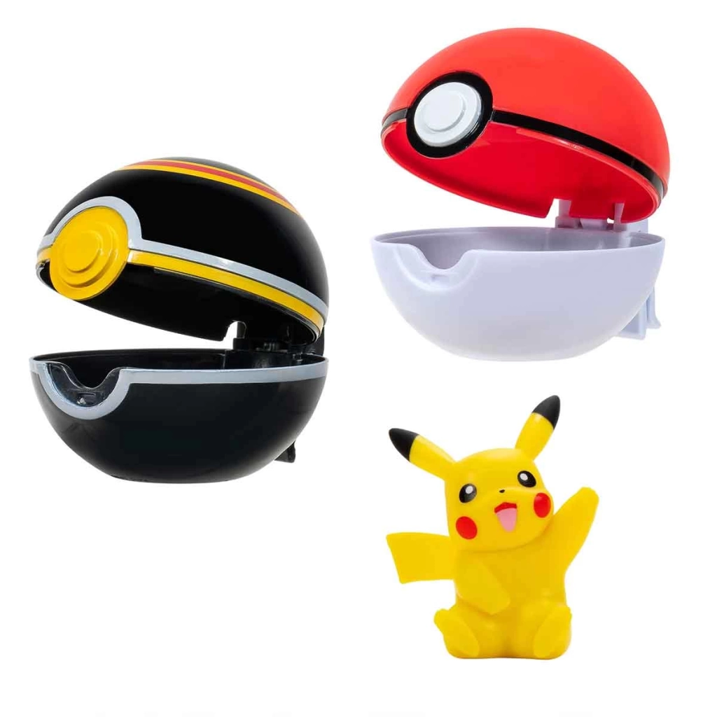 Pokemon Clip 'N' Go Pokeball Kemer ve Figür Seti PKW0080 - Görsel 2