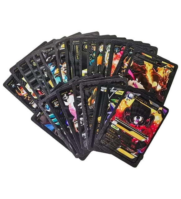 Eğitici Oyuncak Pokemon Siyah Starter Box Pack Koleksiyon Pokemon Kartları - Görsel 2