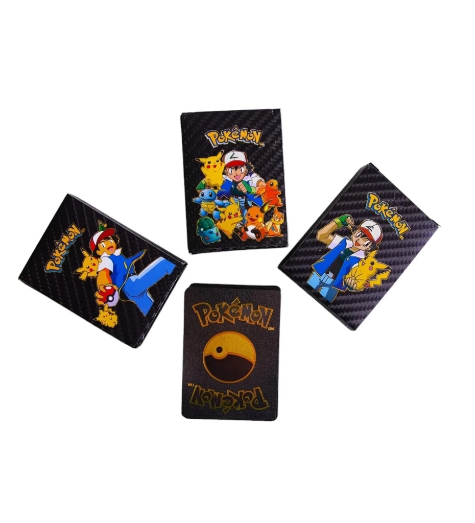 Eğitici Oyuncak Pokemon Siyah Starter Box Pack Koleksiyon Pokemon Kartları - Görsel 4