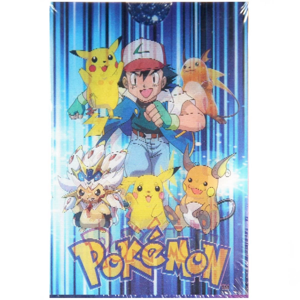 Eğitici Oyuncak Pokemon Starter 3D Oyun Kartları Paketi - Görsel 5