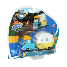 Çocuk POLI/83405 Robocar Poli Camp Figürü-Necotoys