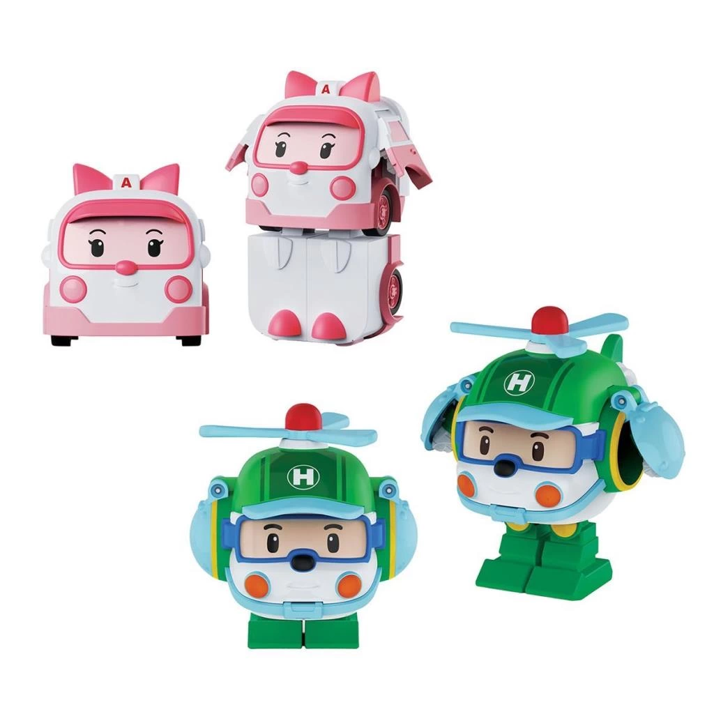 Kurtarma Temalı Mini Araçlarla Strateji Geliştiren 4’Lü Figür Seti - Görsel 3