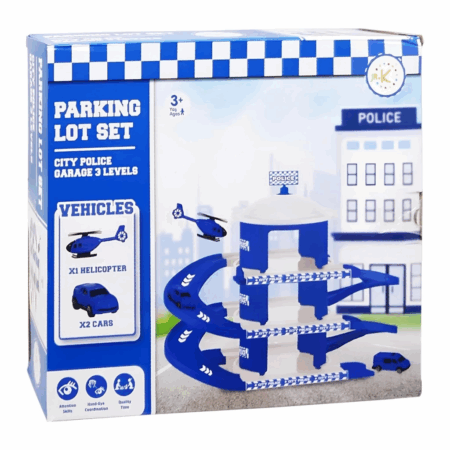 Çocuk Polis Üç Katlı Otopark