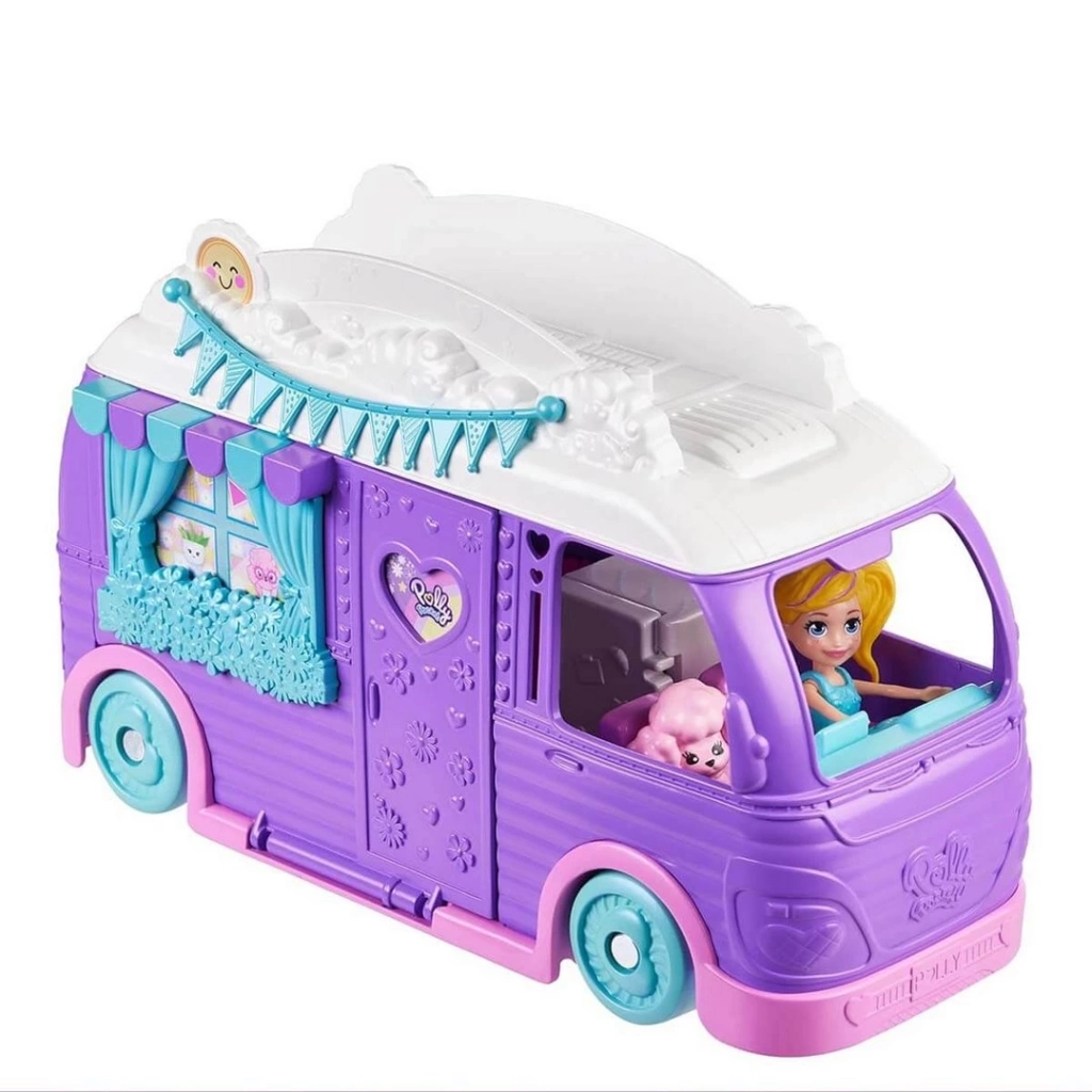 Eğitici Oyuncak Polly Pocket Eğlenceli Karavan Oyun Seti - Görsel 4