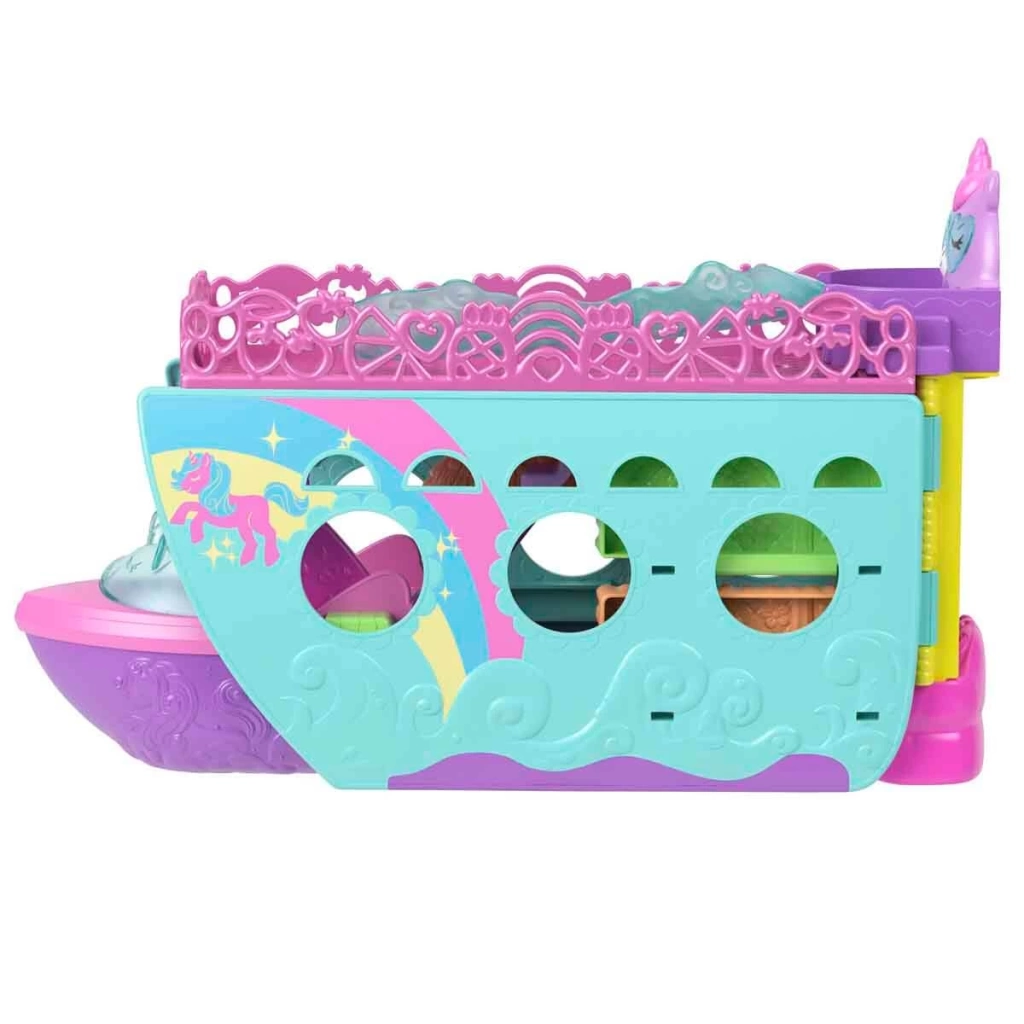 Eğitici Oyuncak Polly Pocket Unıcorn Dream Cruıse Oyun Seti HWP26 - Görsel 2