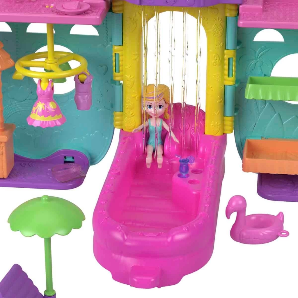 Eğitici Oyuncak Polly Pocket Unıcorn Dream Cruıse Oyun Seti HWP26 - Görsel 3