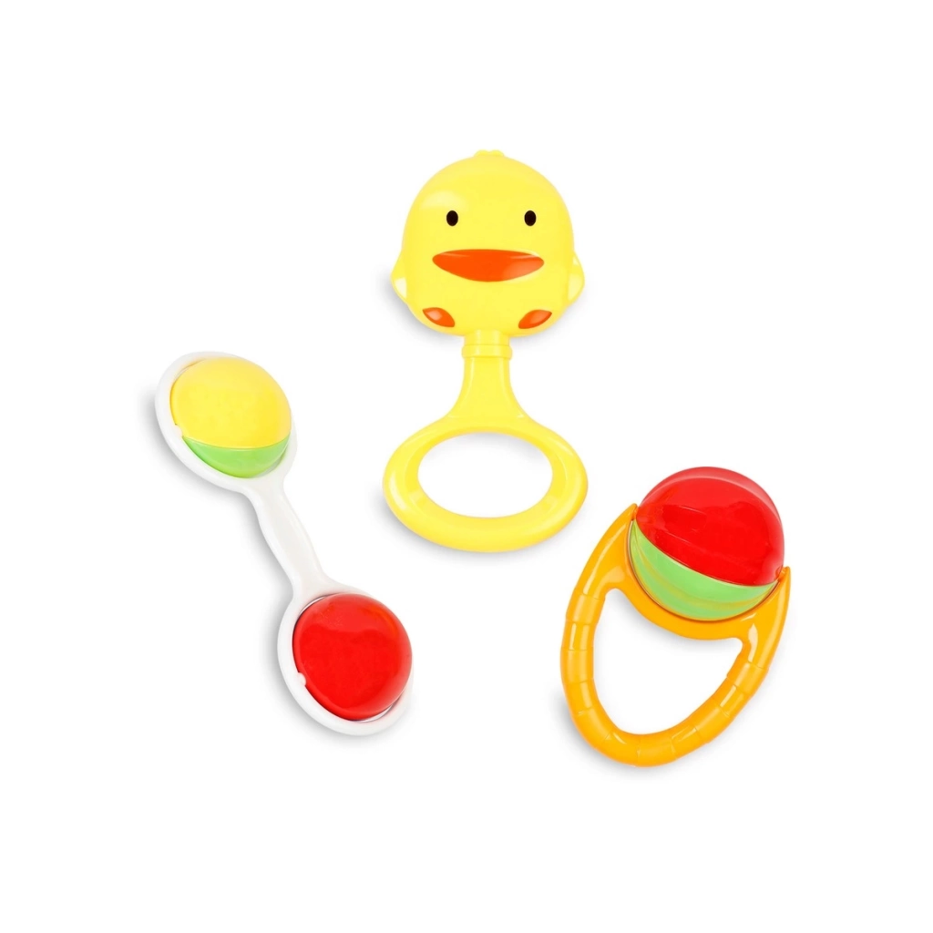 Çocuk Poşetli 3'lü Çıngırak - Görsel 3