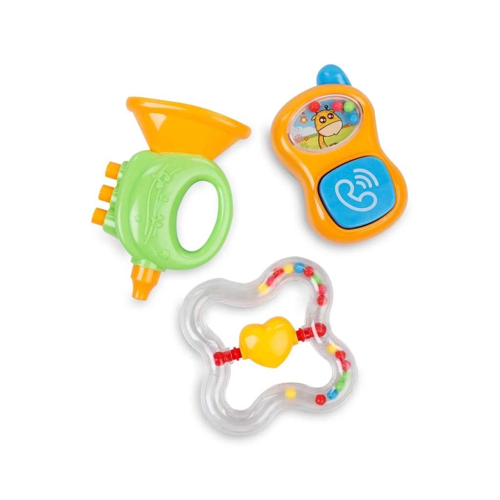 Çocuk Poşetli 3'lü Çıngırak - Görsel 4