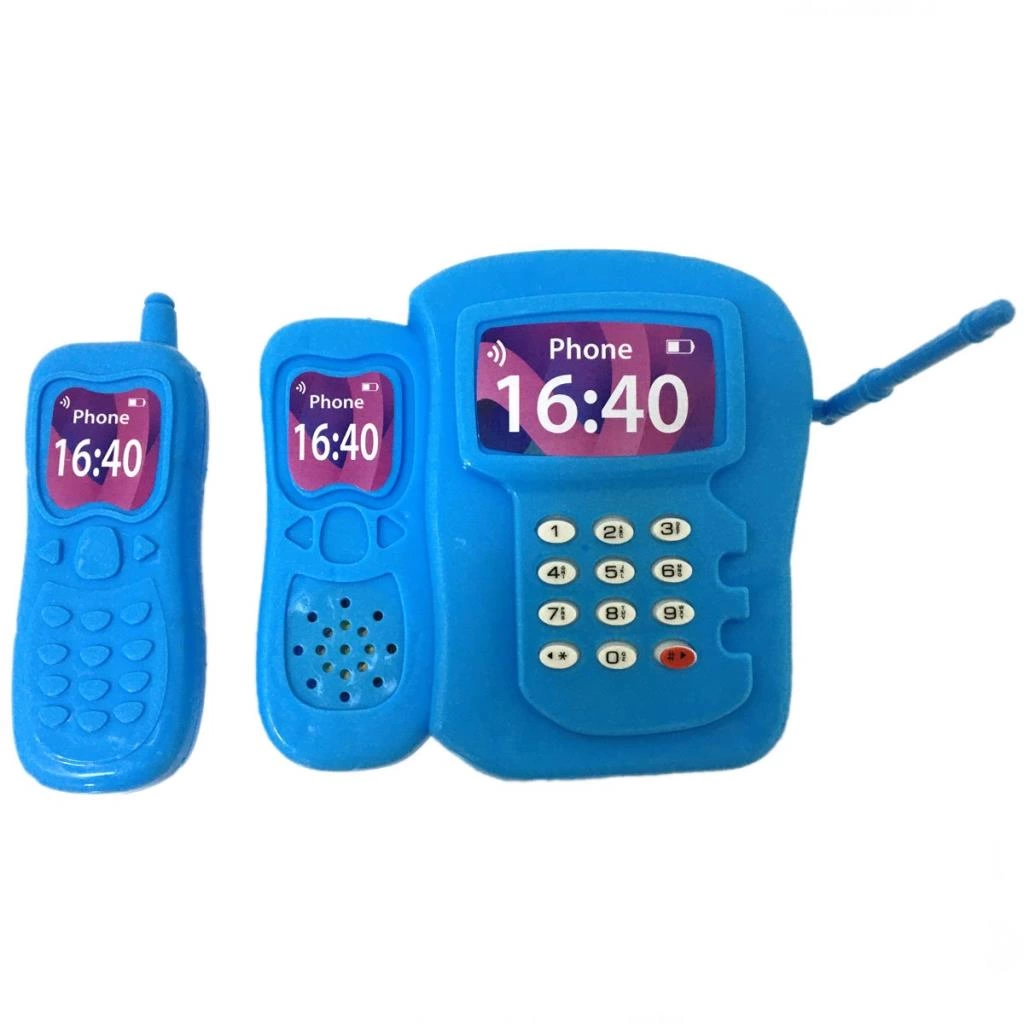 Poşetli Işıklı Sesli Oyuncak Telefon - Görsel 2