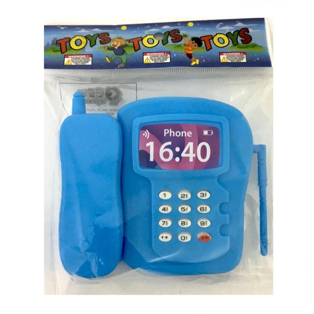 Poşetli Işıklı Sesli Oyuncak Telefon - Görsel 5