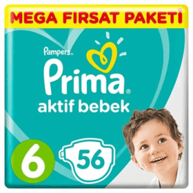 PrimaBebekBeziAktifBebekMegaFırsatPaketi6Beden56Adet
