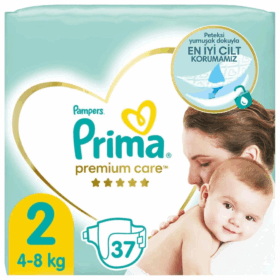 PrimaPremiumCareBebekBeziİkizPaket2Beden37Adet