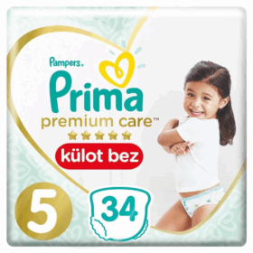 PrimaPremiumCareKülotBebekBezi5Beden34Adet