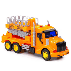 ''Profi'' Sürtmeli Asansörlü Işıklı ve Sesli Kamyon (Kutuda) 89779