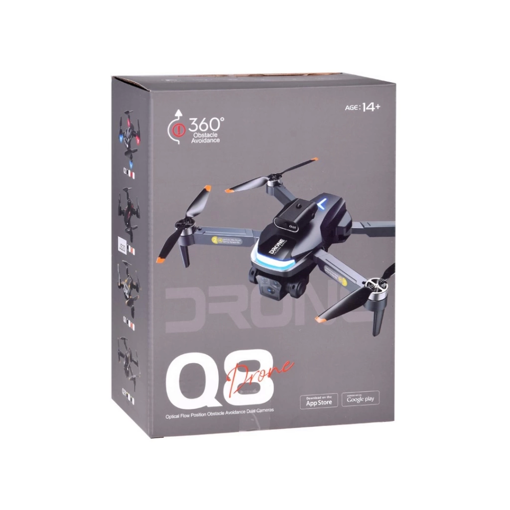 Eğitici Çocuk Gelişim Q8 Kameralı Drone Mini 2.4 GHz - Görsel 4